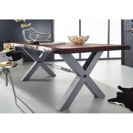 Iron Label Dining Table