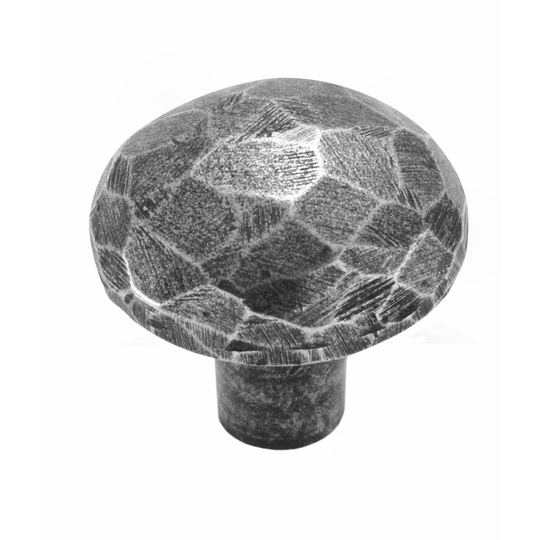 Facet Genuine Pewter Mushroom Cabinet and Drawer Knob