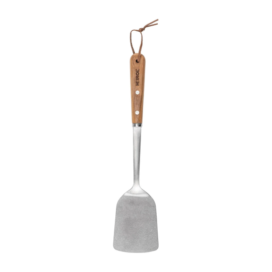 Heirol Stainless steel spatular 36 cm Beech