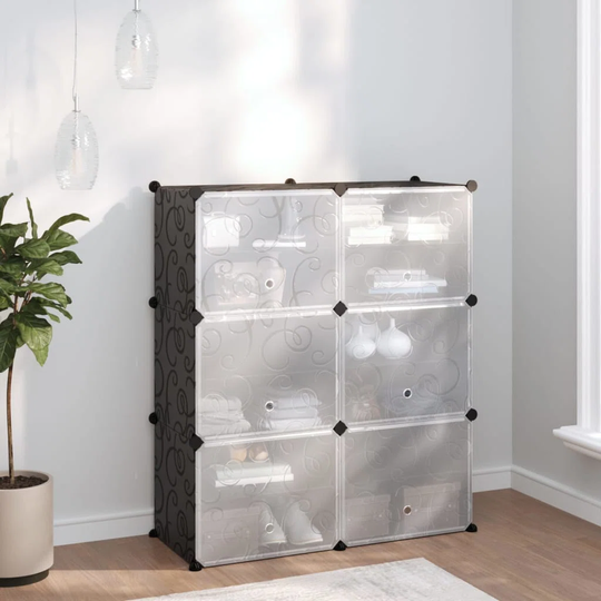 6 Pair Shoe Rack