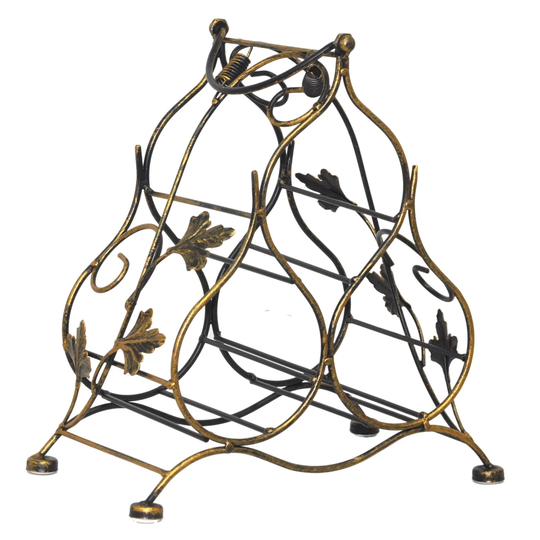 Fyre 3 Bottle in Antique Gold