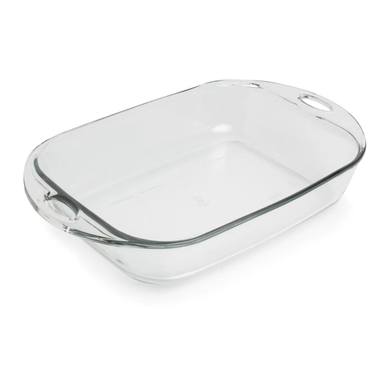 4 Qt. Glass Rectangular Anchor Baking Dish