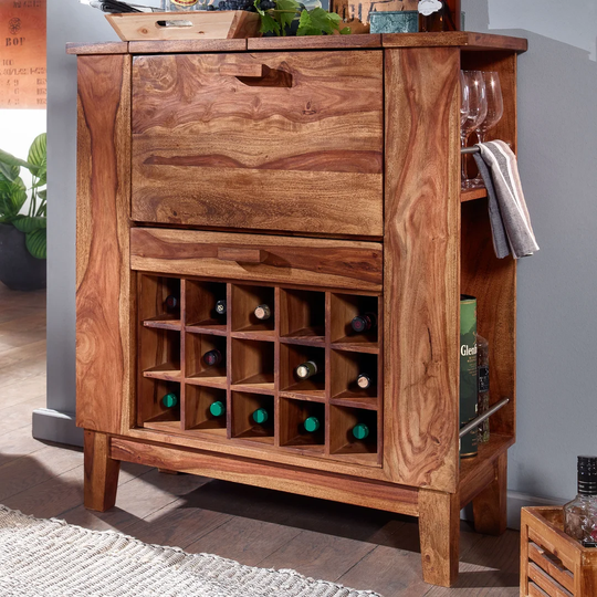 Piero Bar with Wine Storage