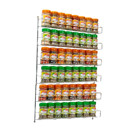 48-Jar Wall-Mounted/Cabinet Spice Rack