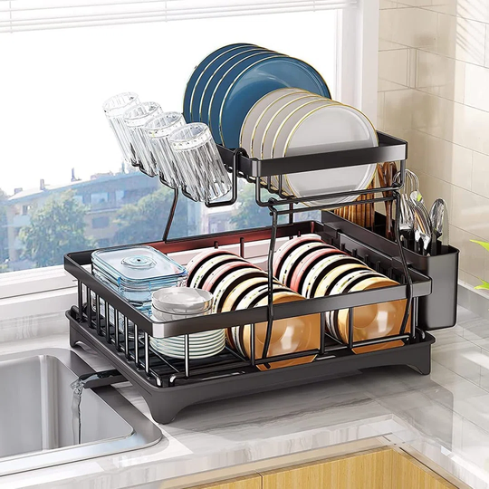 2 Tier Dish Rack
