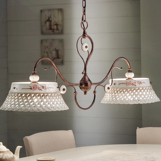Verona 2-Light Kitchen Island Pendant