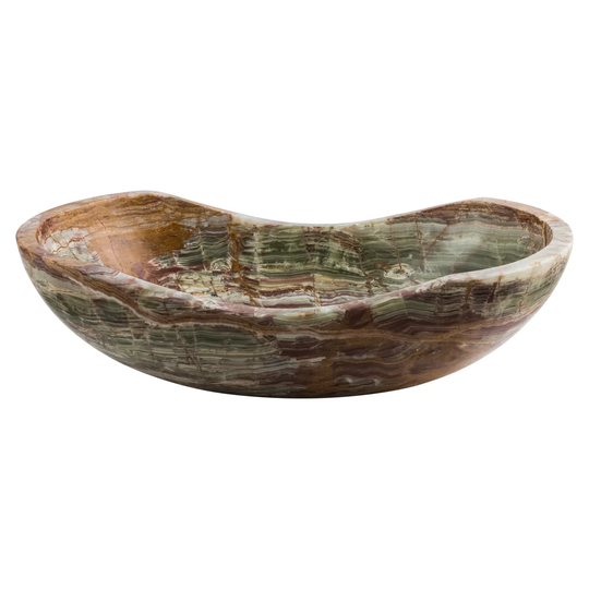 Beyonce Stone Oval 535mm Countertop Basin