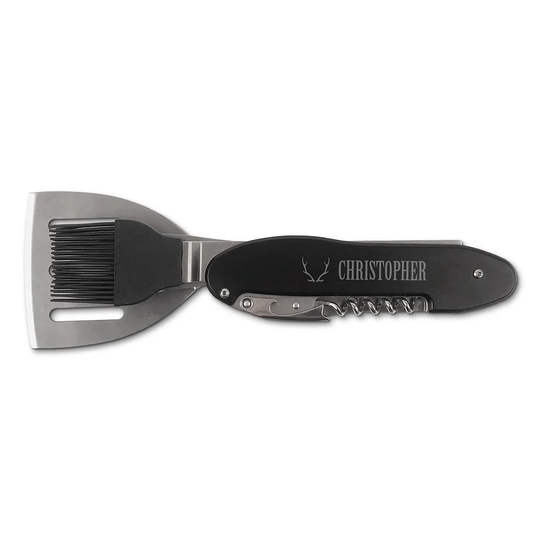 Antler Personalized BBQ Grilling Tool Set