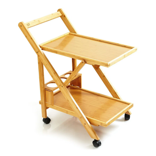 Blumfeldt 2 -Tier Serving Trolley Serving Cart