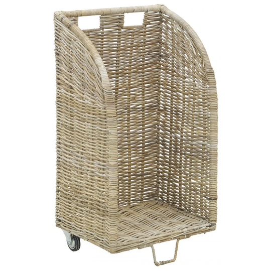 Dolgeville Wicker Log Carrier