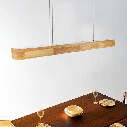 Ruggles 1-Light Kitchen Island Rectangle LED Pendant