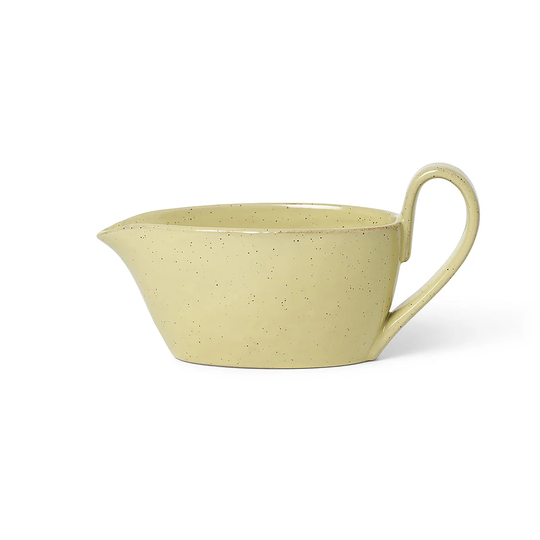 ferm LIVING Flow sauce pot 30 cl Yellow Speckle