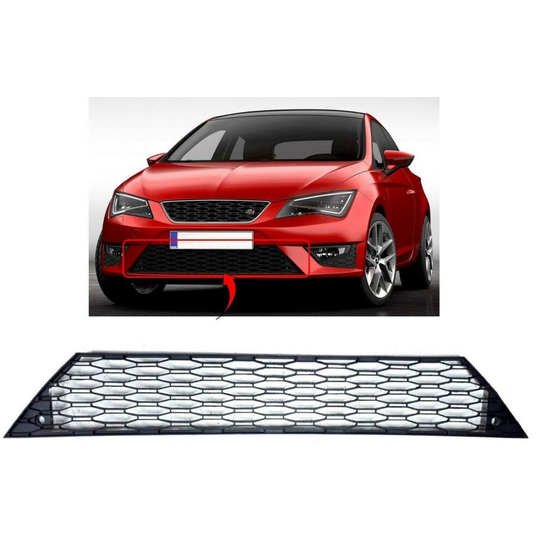 Seat Leon 2013-2016 Front Lower Centre Bumper Grille Sport Coupe 3Dr Fr Models