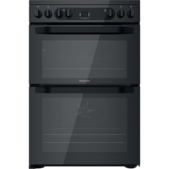 Hotpoint HDM67V92HCB/UK 60cm Electric Cooker - Black