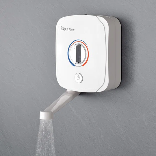 3 Flow Handwash Unit White 3kw Electric Shower
