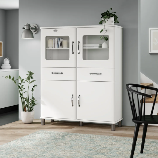 Malibu 4 Door 2 Drawer Highboard