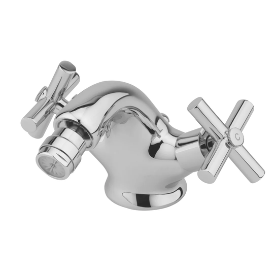 Mono Double Handle Vertical Spray Bidet Mixer Tap