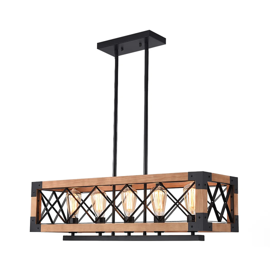 Maribelle 5 - Light Kitchen Island Linear Pendant