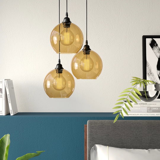 Rueter 3 - Light Cluster Globe Pendant