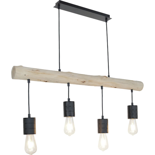 Bevers 4-Light Kitchen Island Bulb Pendant