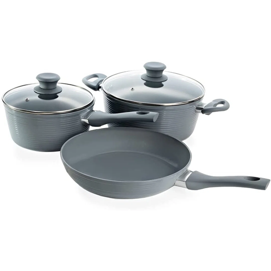 Belfry Kitchen Wedemeyer 5 Pieces Ceramic Non Stick Cookware Set