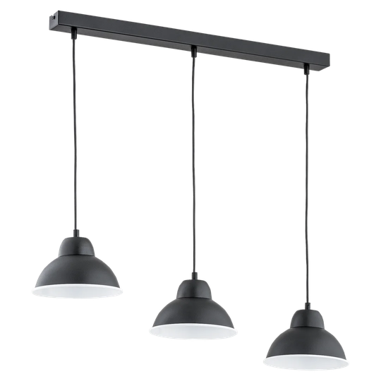 Mellott 3 - Light Kitchen Island Dome Pendant