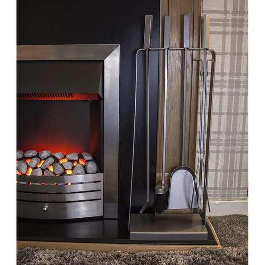 Tommy 4 Piece Iron Fireplace Tool Set