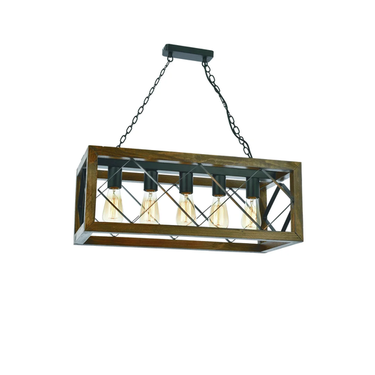 Lozoya 5-Light Kitchen Island Chandelier