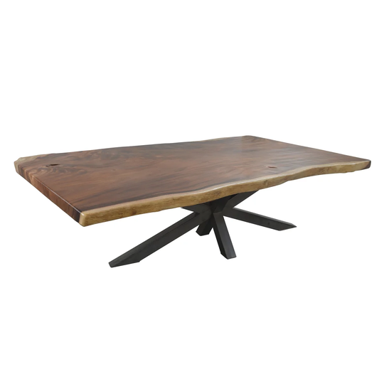 Winkelman Iron Pedestal Dining Table