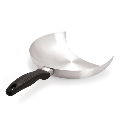 24cm Aluminium Donner Kebab Meat Catcher/Cropped Omelette Fry Pan, Catering
