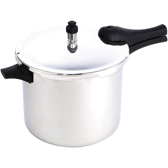 Prestige 47283 Pressure Cooker 7.5L Stainless Steel - Induction hobs Suitable Base - 15lbs PSI, Silver