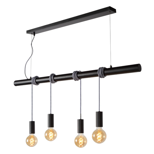 Jaime 4-Light Kitchen Island Linear Pendant