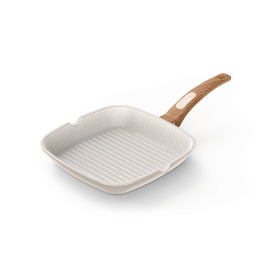 Latitude Run Home Essential 24Cm Grill Pan - Ivory