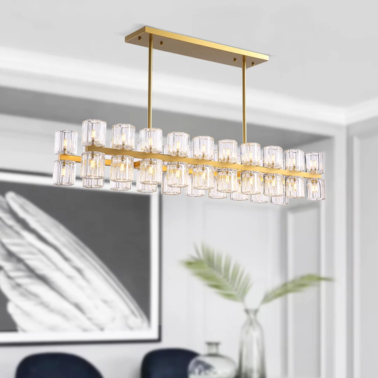 Lawanika 40-Light Kitchen Island Chandelier