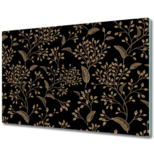 Dipalma Tempered Glass Leaves Chopping Board