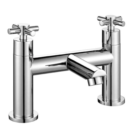 Garlen Deck Mounted Pillar Taps