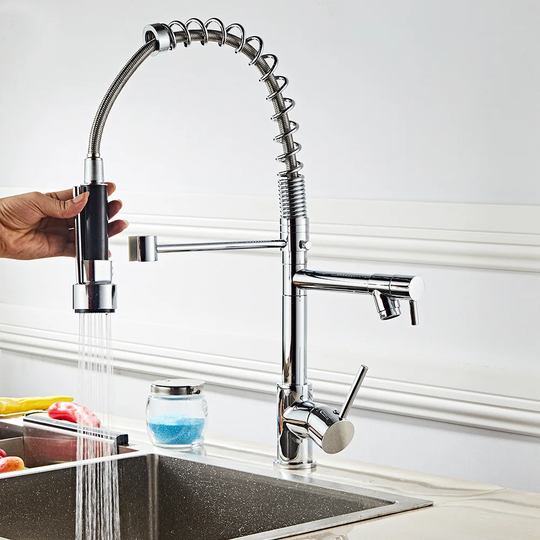 Commercial Pull Out Single Lever Monobloc Tap