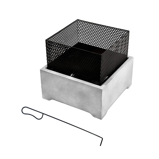 39Cm H x 40Cm W Steel Outdoor Fire Pit