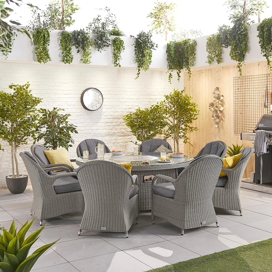 Ansbert 8 Seater Dining Set