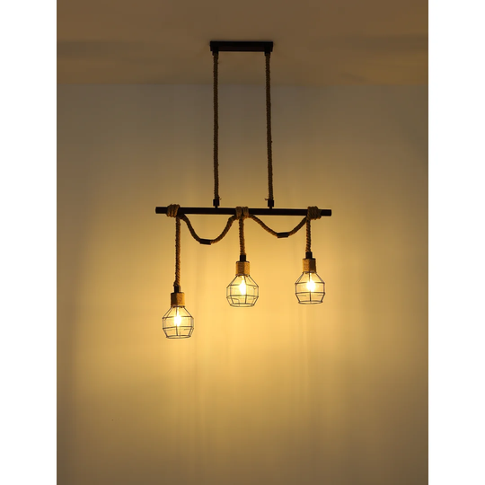 Currin 3-Light Kitchen Island Bulb Pendant