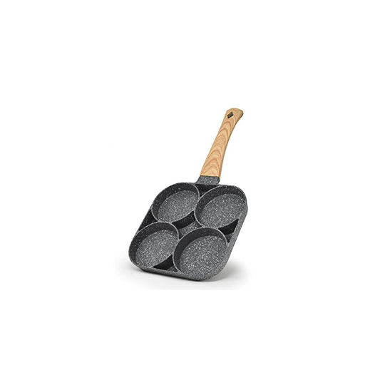 4 Egg Frying Pan Non Stick, Non Stick, 19cm Insulated Non Stick