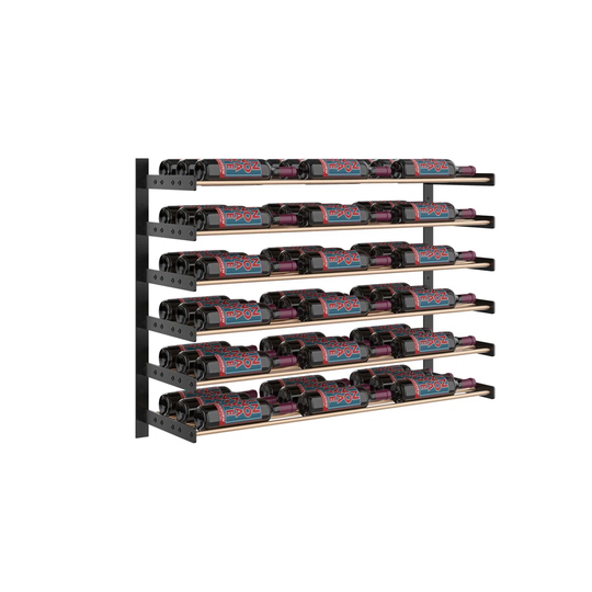 54 Bottle Wall Mounted Wine Bottle Rack