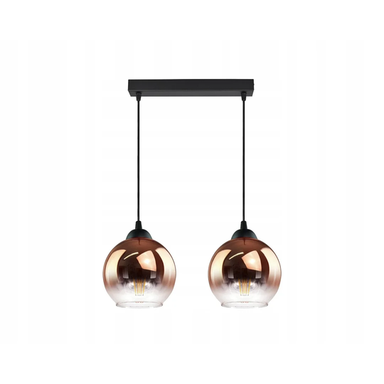 Steiner 2 - Light Kitchen Island Globe Pendant