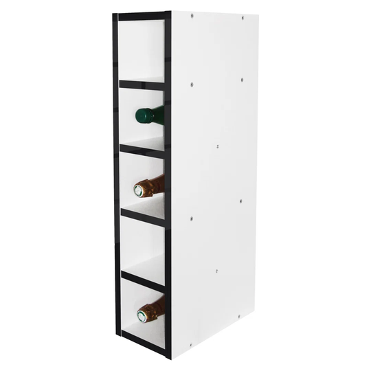 5 Bottle Wall Mounted Wine Rack