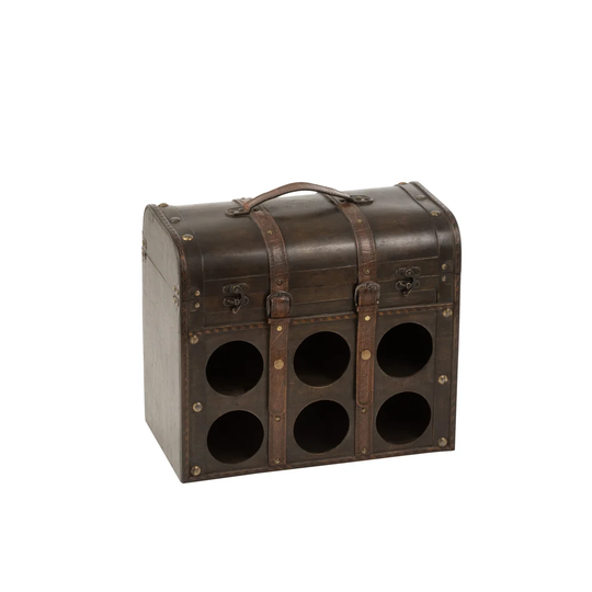 Halcomb 6 Bottle Tabletop Wine Rack