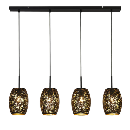 Nakagawa 4 - Light Kitchen Island Linear Pendant