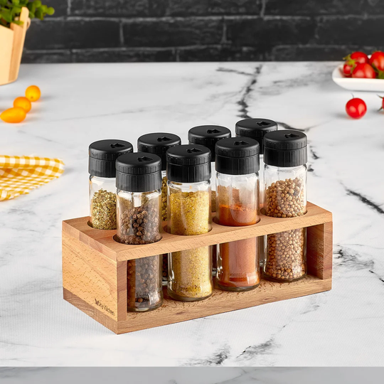 Naxc 8-Jar Free-Standing Spice Rack