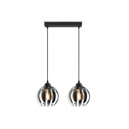Kendleshire 2-Light Cluster Globe Pendant