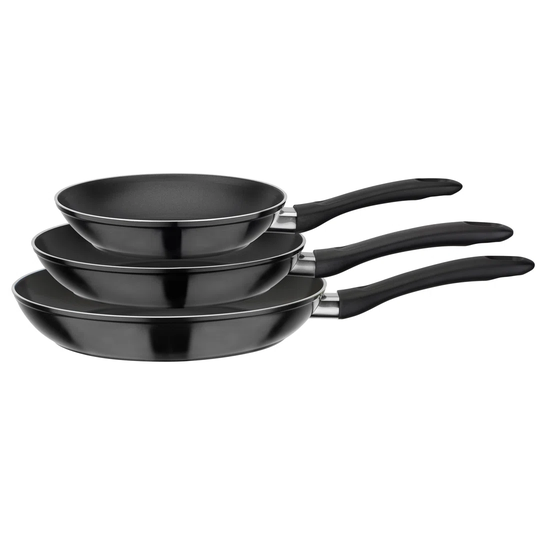 Nova 3 Piece Non-Stick Frying Pan Set