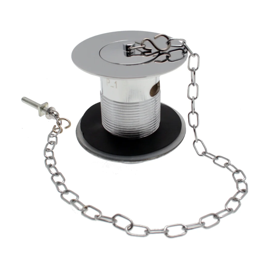 9cm Chain and Stopper Waste Bathroom Sink Drain